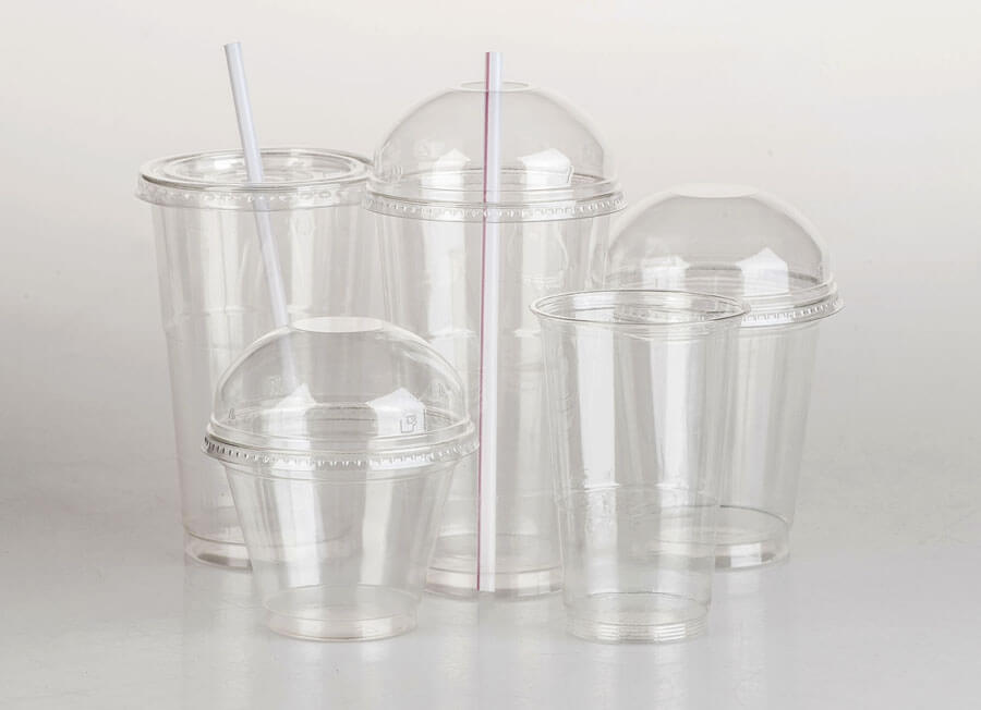 ПЭТ стаканы  -  одноразовые пластиковые стаканчики оптом